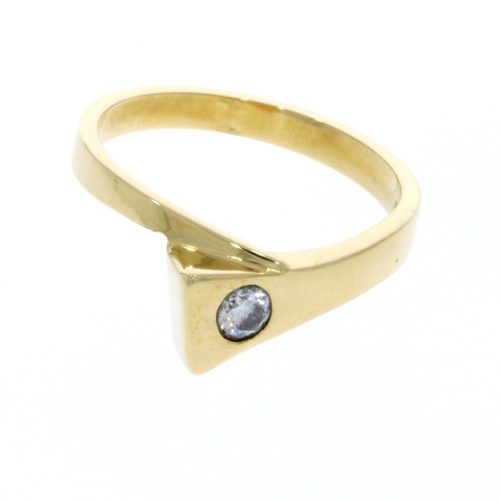 Equestrian Jewellery Collection 9ct Yellow Gold Diamond Set Farrier Equestrian Nail Ring